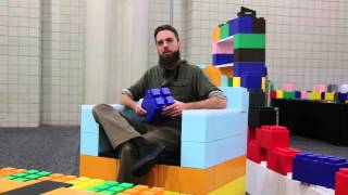 Everblock Giant Lego Blocks Put The Fun In Furniture [upl. by Dang314]