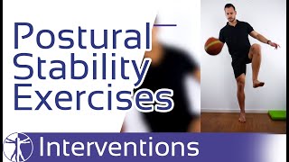 Postural Stability Exercises  Management of Cervicogenic Dizziness Part 3 [upl. by Esorrebma483]