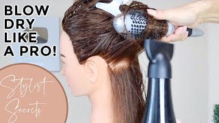 How To Blow Dry Style Like a Pro [upl. by Ramirol]