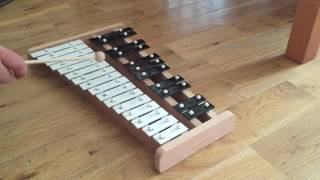 TheXylophoneShopcom Xylophone Musical Instrument Sound [upl. by Idid295]