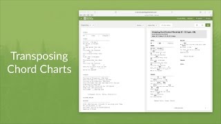 Transposing Chord Charts in Planning Center Services [upl. by Ttiwed]