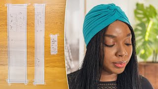 How To Sew A Turban Hat [upl. by Marchal]