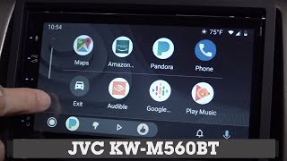 JVC KWM560BT Display and Controls Demo  Crutchfield Video [upl. by Pascale]