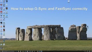 How to setup GSync and Fastsync correctly [upl. by Tybald]