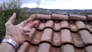 S Tile Roofing  Systemic Problem  Stretched Courses  Exposed Nails [upl. by Entroc]