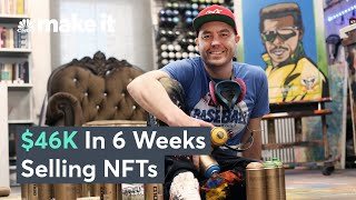 Making 46K In 6 Weeks Selling NFTs [upl. by Ettevad]