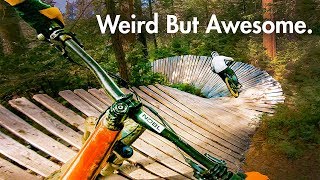 The WEIRDEST Bike Park [upl. by Bilat365]