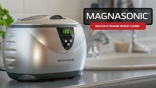 Magnasonic MGUC500 Ultrasonic Dental amp Jewelry Cleaner [upl. by Htebaras]