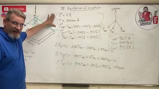 Statics Lesson 19  3D Statics About a Particle Calculating Unit Vectors [upl. by Gariepy]