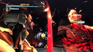 Metal Gear Rising Sam DLC Armstrong Boss Fight HD [upl. by Dorsy]