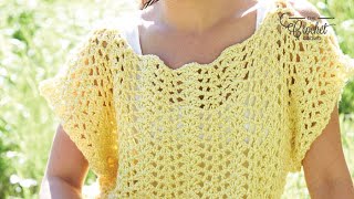 How to Easily Crochet A Top [upl. by Halas]