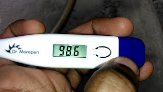 Digital Thermometer Celsius C° to Fahrenheit F°  unboxing  how to use [upl. by Etnaled]