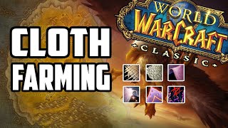 Cloth Farming in Classic WoW [upl. by Nahtaoj]