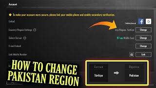 How To Change Pakistan Region In Pubg Mobile [upl. by Ednihek]