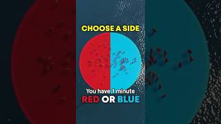 Choose a side… 🔴🔵💥 [upl. by Estel]