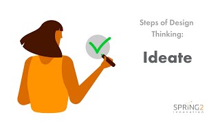 Design Thinking Step 3 Ideate [upl. by Dnamra]