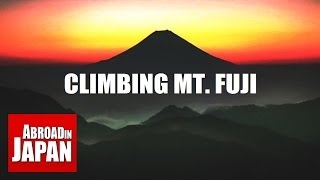 Climbing Mount Fuji  8 Hours of Hell [upl. by Phyllida]