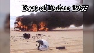 Best of Rally Dakar Rallye 1987 Crash Maximum Attack [upl. by Adria13]