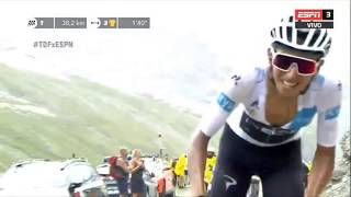 Egan Bernal ataca lanza ataque demoledor tour de francia Egan Bernal attack Tour de France 2019 [upl. by Garnette]