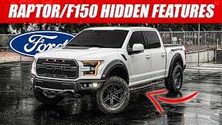 FORD F150 RAPTOR Tips Tricks amp Hidden Features YOU HAVE TO KNOW [upl. by Elkcim533]