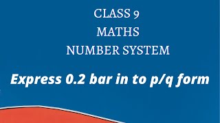 Express 022or 02 bar in to pq form [upl. by Dylane]