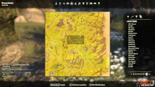 Greenshade Treasure Map II Location  The Elder Scrolls Online [upl. by Anoved]