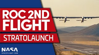 Flight of the worlds largest aircraft by wingspan  Stratolaunch [upl. by Rivers642]