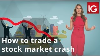 How to trade a stock market crash  How to trade with IG [upl. by Atok]