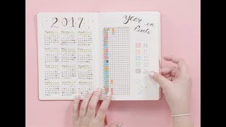 How to Start a Bullet Journal  Plan With Me [upl. by Heyra]