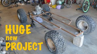 Honda XL500s Mini Buggy Build  Part 1 [upl. by Schechter933]