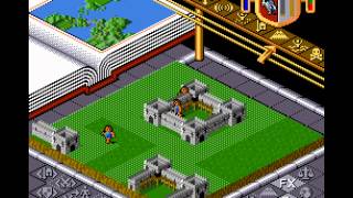 Populous  World 1 SNES  Super Nintendo  Vizzedcom GamePlay [upl. by Acirederf]