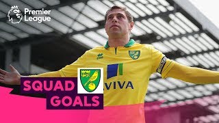 Outstanding Norwich City Goals  Holt Tettey Huckerby  Squad Goals [upl. by Lehsar]