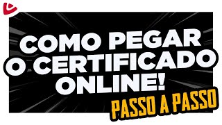 Como pegar o seu CERTIFICADO ONLINE  Passo a Passo  ENCCEJA 2019 Ao vivo [upl. by Eiffub782]