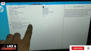 HP Laptop  Boot Menu amp BIOS Options in new model 2020 [upl. by Ready]