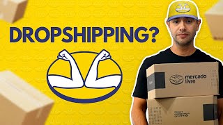 DROPSHIPPING NO MERCADO LIVRE VALE A PENA [upl. by Jedd]