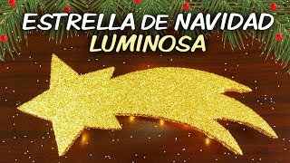 ESTRELLA DE NAVIDAD LUMINOSA 🌟 [upl. by Milly839]