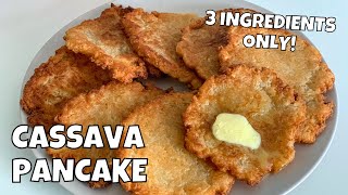 PRITONG KAMOTENG KAHOY  CASSAVA PANCAKE [upl. by Lorry516]