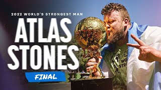 Atlas Stones  2022 Worlds Strongest Man FINAL [upl. by Drape]