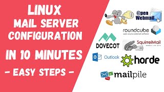 Linux Mail Server Configuration in 10 minutes [upl. by Itsur]