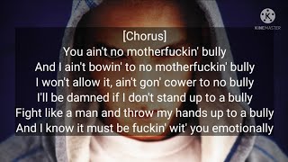 Eminem  Bully Lyrics [upl. by Asenad81]