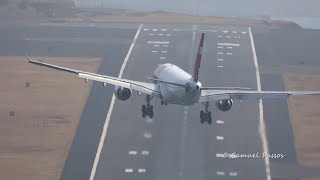 EXTREME CROSSWIND landings compilation ll 40 minutes [upl. by Murtagh]