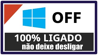 NÃO DEIXAR WINDOWS 10 DESLIGAR SOZINHO DESATIVAR HIBERNAR [upl. by Anauqal222]