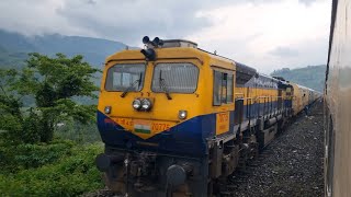 SILCHAR To SEALDAH  Full Train Journey 13176Kanchanjungha Express Indian Railways Video in 4k HD [upl. by Pravit9]