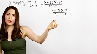 Simplifying Rational Expressions How NancyPi [upl. by Anelhtac]