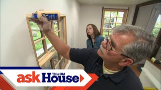 How to Install Interior Window Trim  Ask This Old House [upl. by Samid]