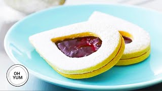 Professional Baker Teaches You How To Make LINZER COOKIES [upl. by Scarlet]