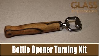 DIY Bottle Opener  Glass Impressions [upl. by Einaffyt717]