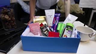 DIY  How to wrap your Shoebox gift [upl. by Campney]