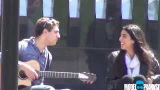 Serenading Rutgers Girls Part 6  Zalman Krause [upl. by Eneryt]