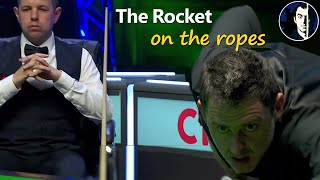 The Rocket Reacts to Imminent Knockout  Ronnie OSullivan vs Barry Hawkins  2021 Tour Championship [upl. by Delwyn899]